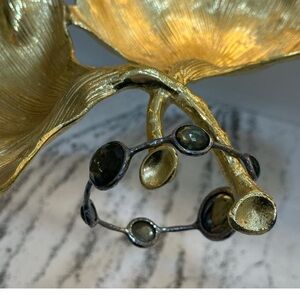 Ippolita Silver Bracelet with Green Stone